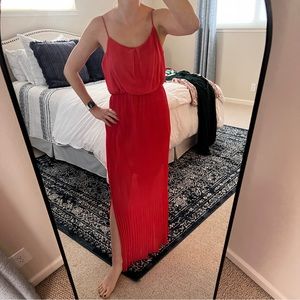 Hello Miss Coral Maxi Dress
